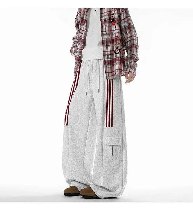 Men's Spring/Fall 190 Tall Loose Straight Sweatpants Detail