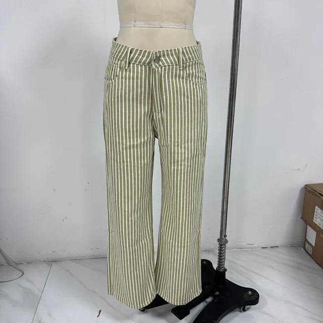 2025 Amazon Bestseller Denim Wide-Leg Jeans Detail