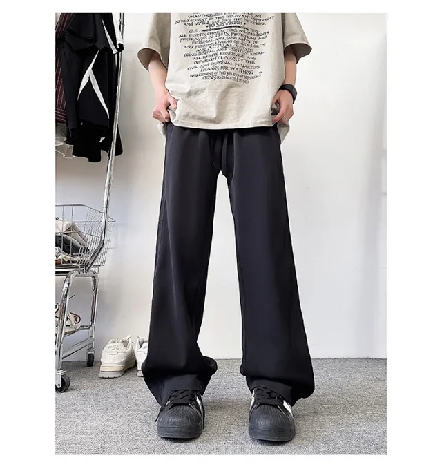 Japanese Oversize Men's Pants Detail