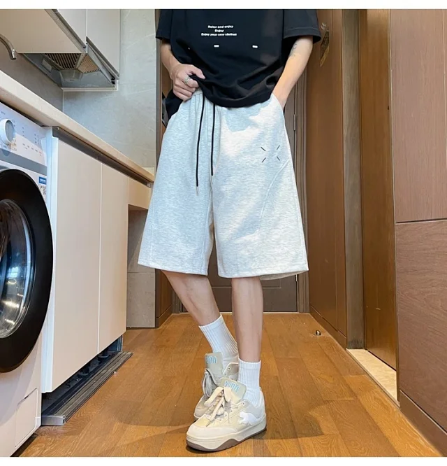 2025 Summer Short Pants - Loose Straight Detail