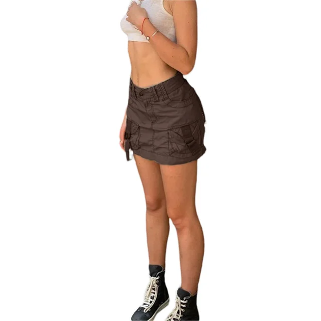 Ins Street Low - Rise Pencil Skirt for Women Detail