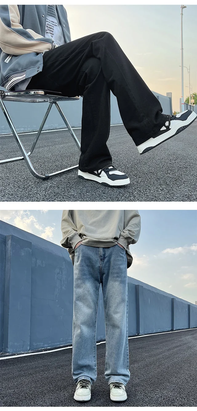 Men's Vibe Retro Hiphop Jeans Detail