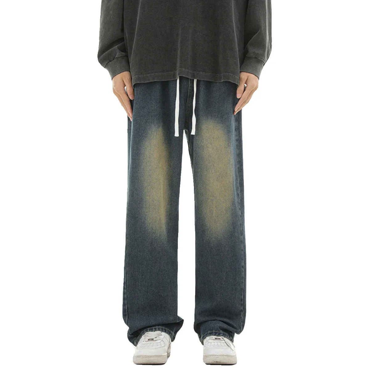 Men's Oversize Fleece Jeans