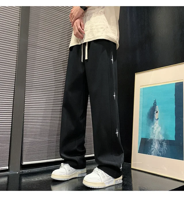 Men's Oversize Sweatpants - Autumn/Winter New Detail