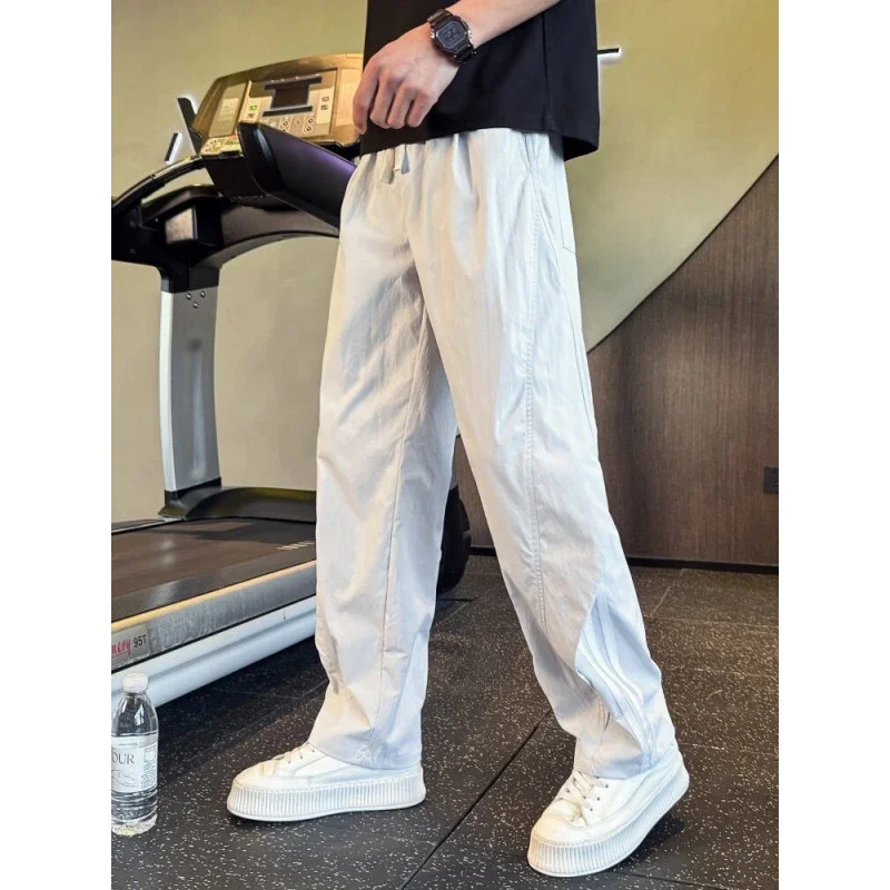 Men's Summer New Quick-dry Straight Pants