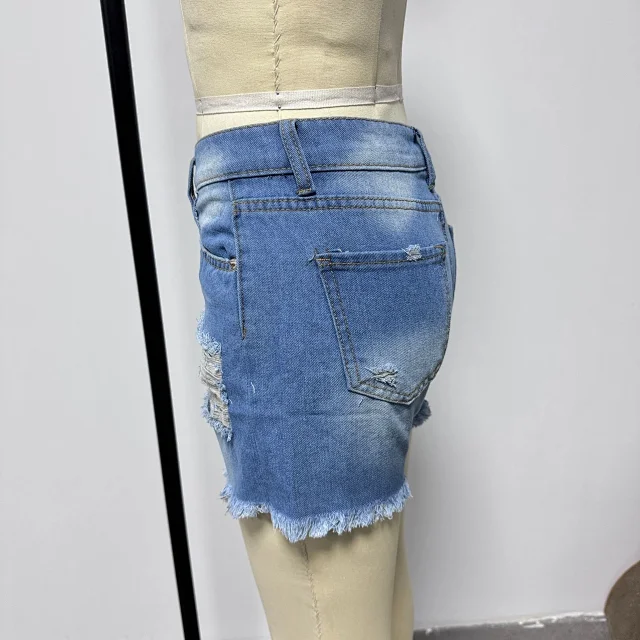 Hot Summer Denim Shorts for Women Detail