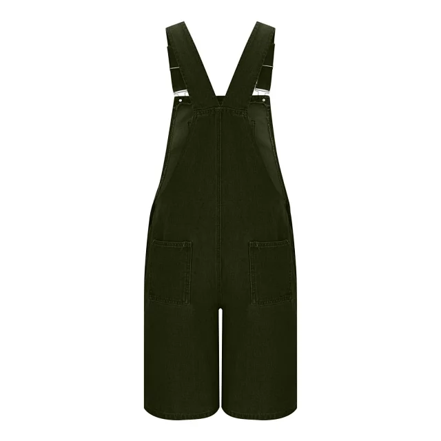 2025 Spring/Summer Men's Euro Luxury Denim Shortalls Detail