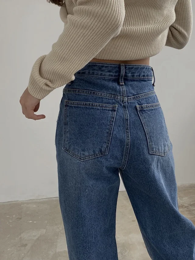 Aliexpress Loose Slim Denim Pants Detail