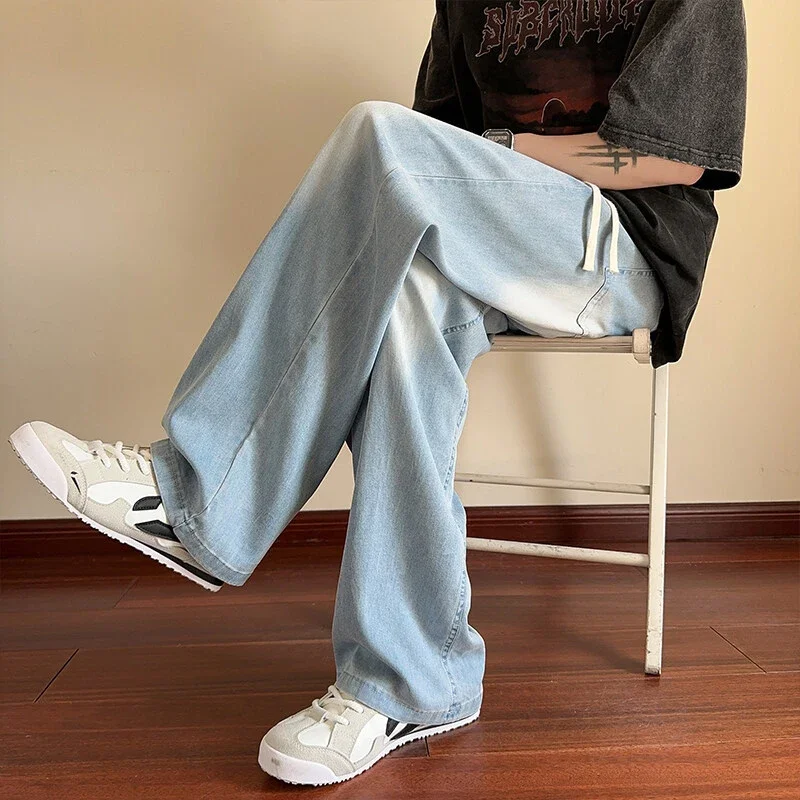 Ice Silk Jeans for Men 2025