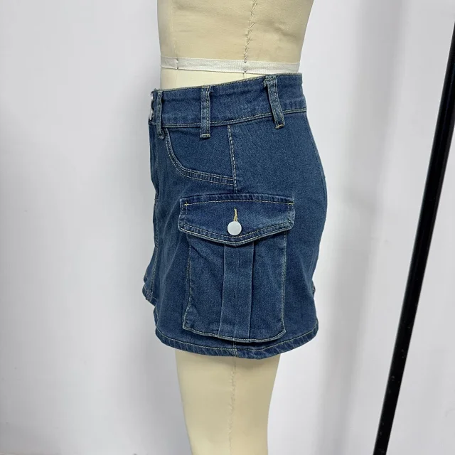 Autumn New Street Mini Skirt Detail