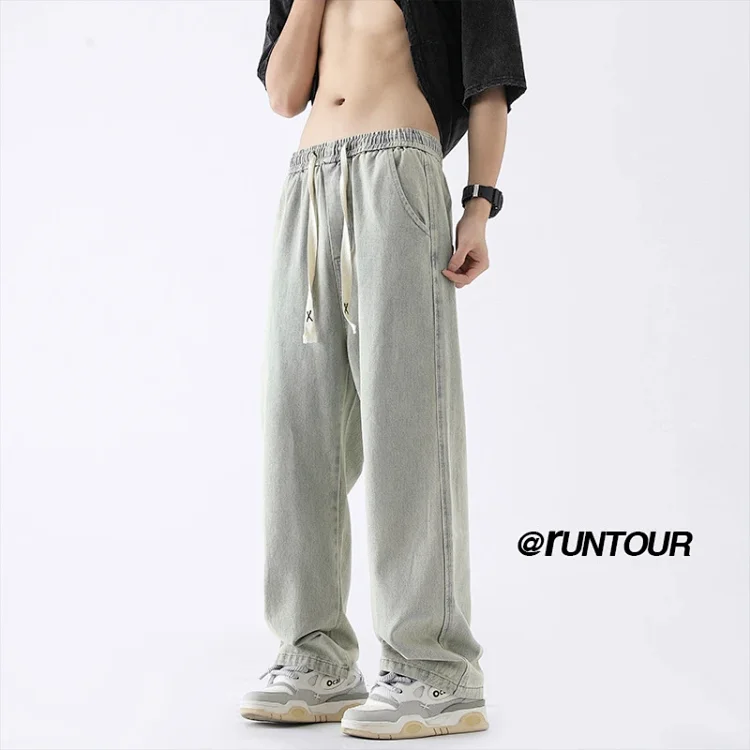 Yellow - brown Jeans for Men (Summer Thin - style)