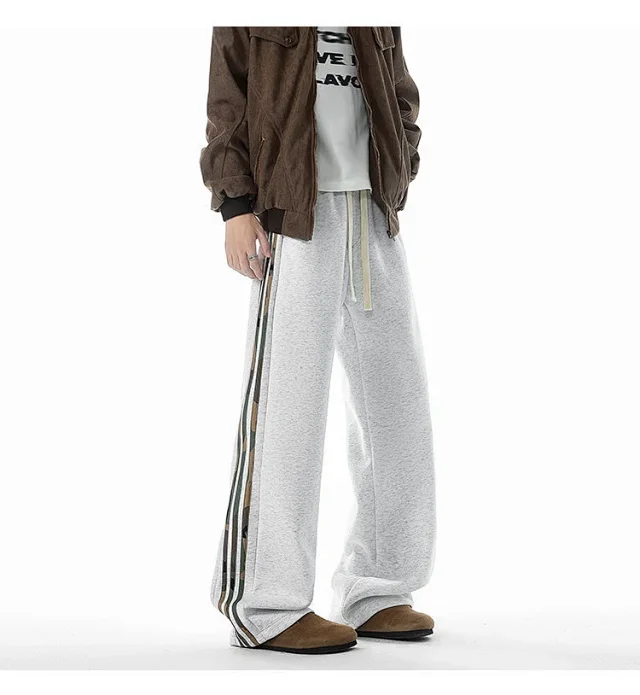 Men's Camo 3-Stripe Joggers for 2m Teens Detail