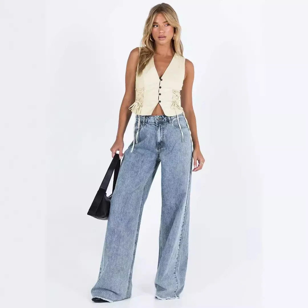 Loose Denim Jeans for Women (Euro & US Style)