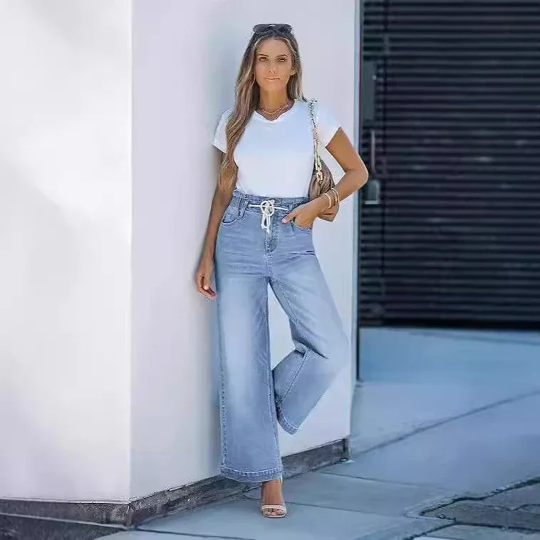 2025 Amazon Women's Wide - Leg Y2K Jeans
