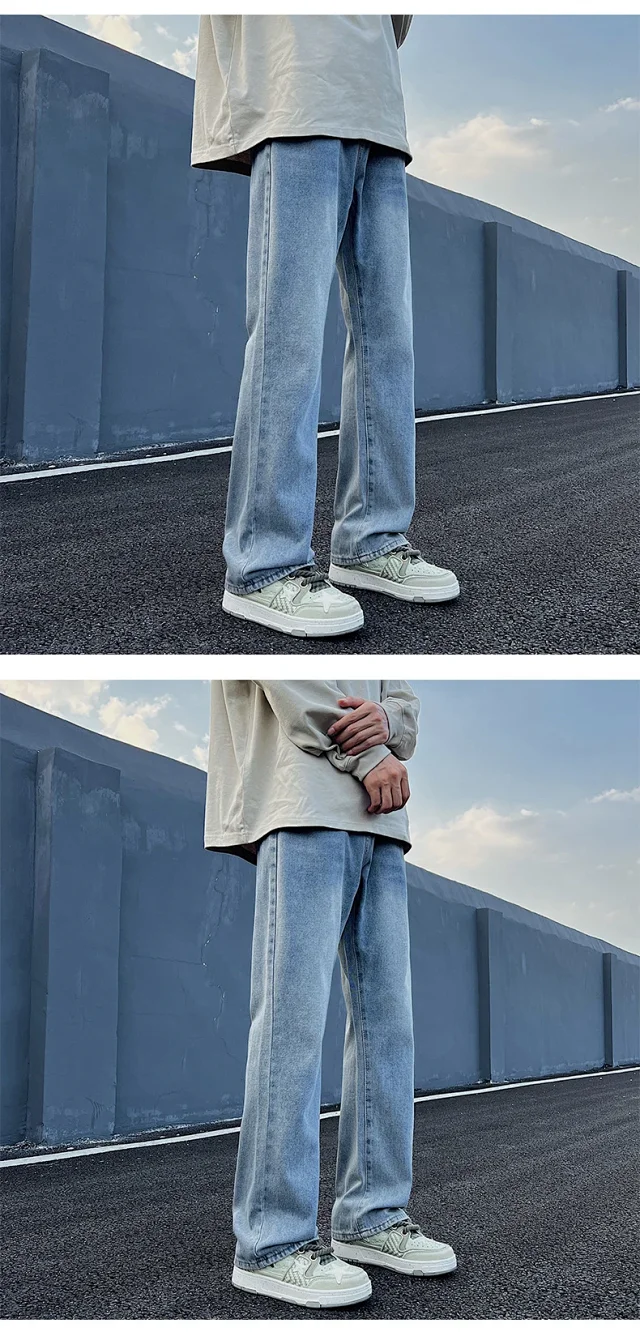 Men's Vibe Retro Hiphop Jeans Detail