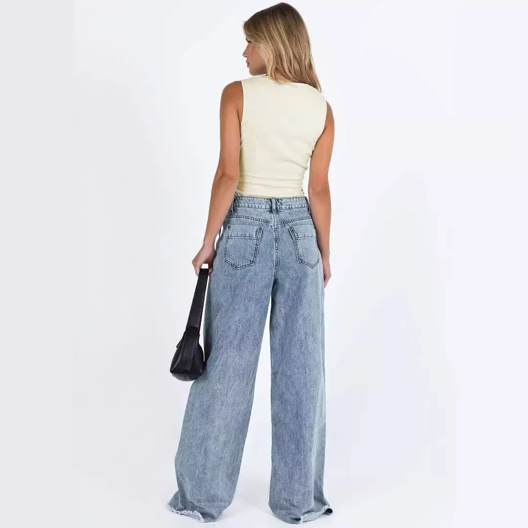 Loose Denim Jeans for Women (Euro & US Style)