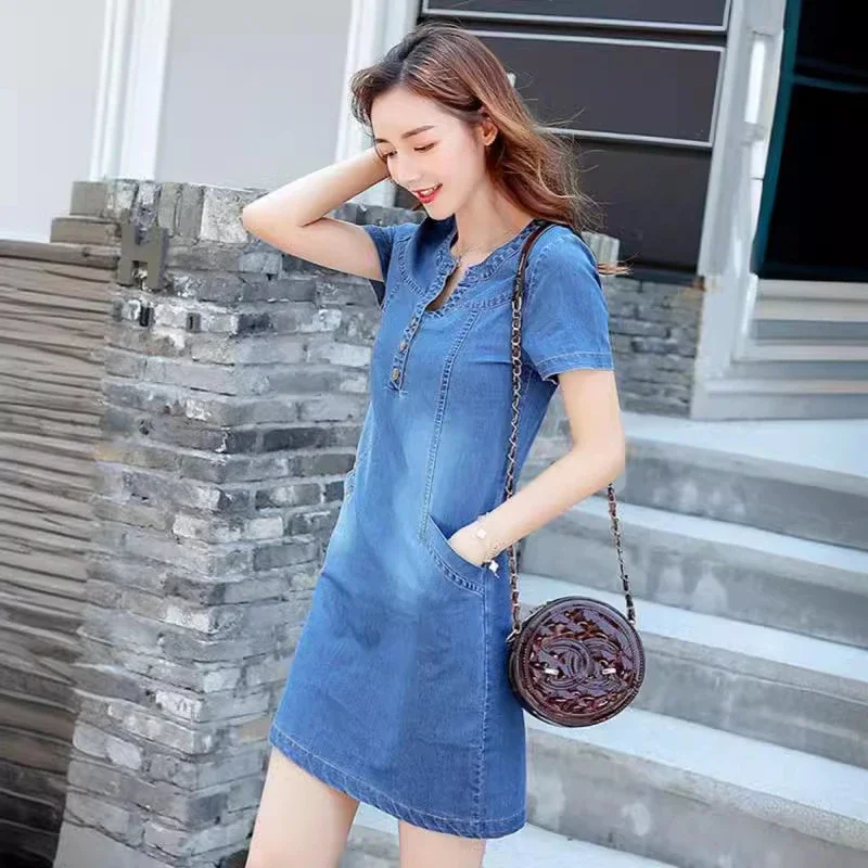 Euro - US Sourcing Summer Denim Dress
