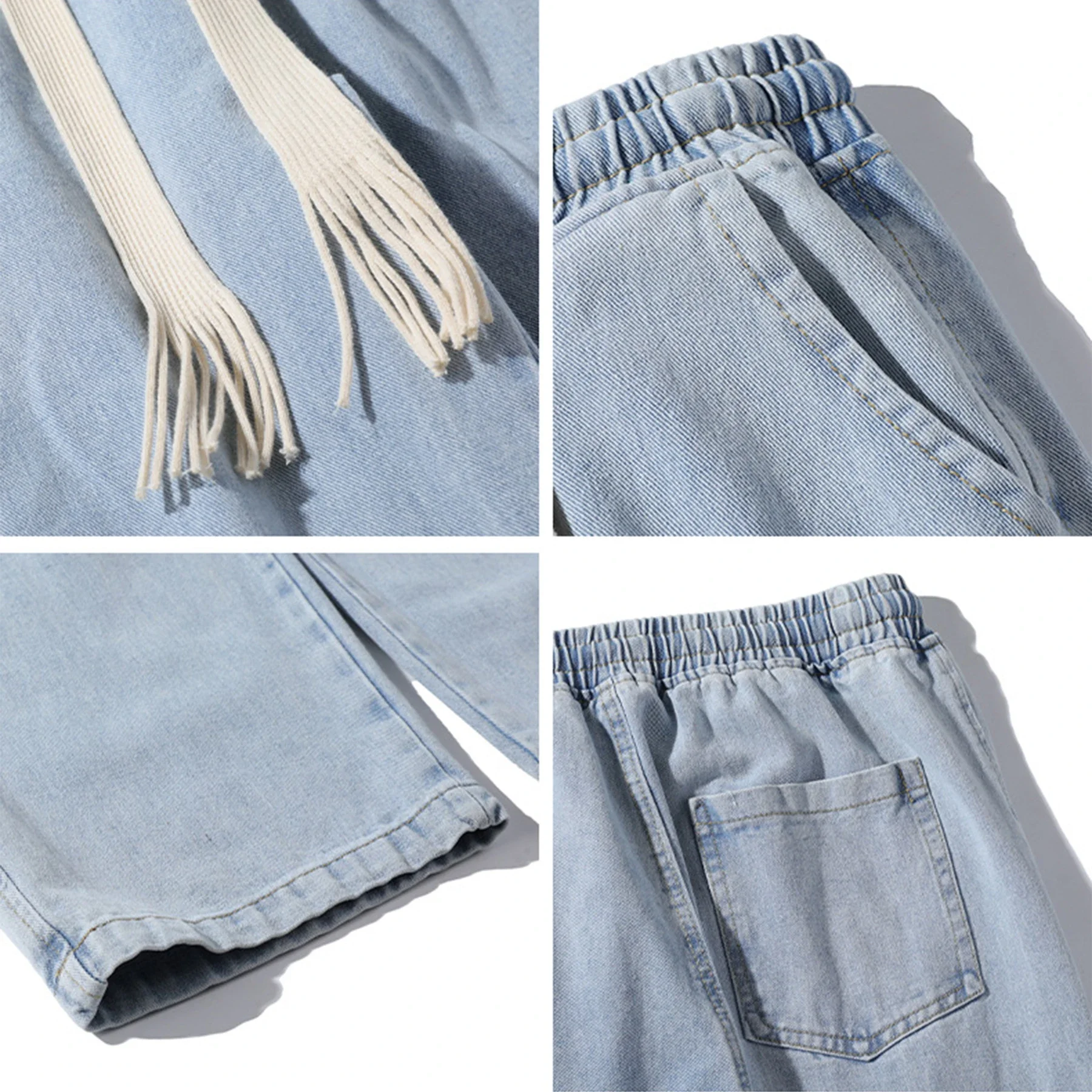 Yellow - brown Jeans for Men (Summer Thin - style)