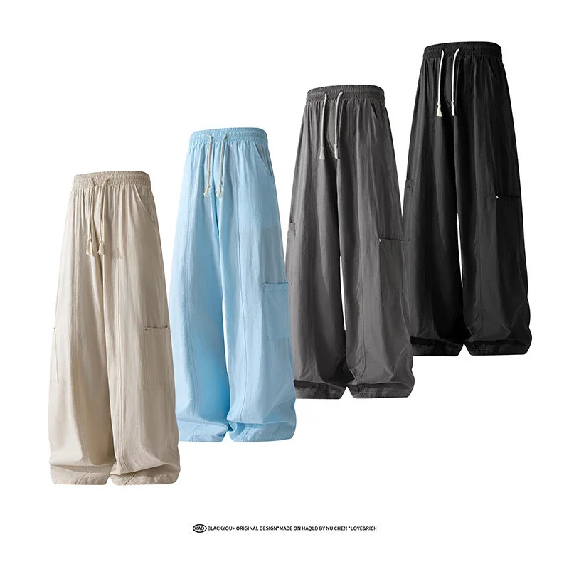 Men's Summer Cotton Work Pants