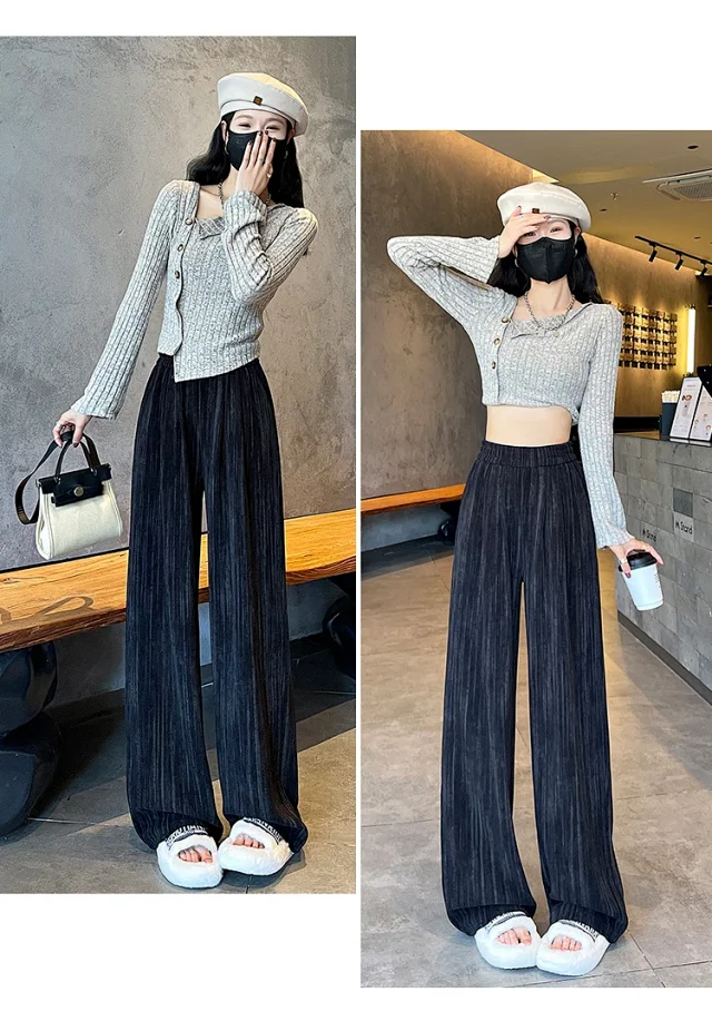 Autumn Winter Women's Loose Pants Detail
