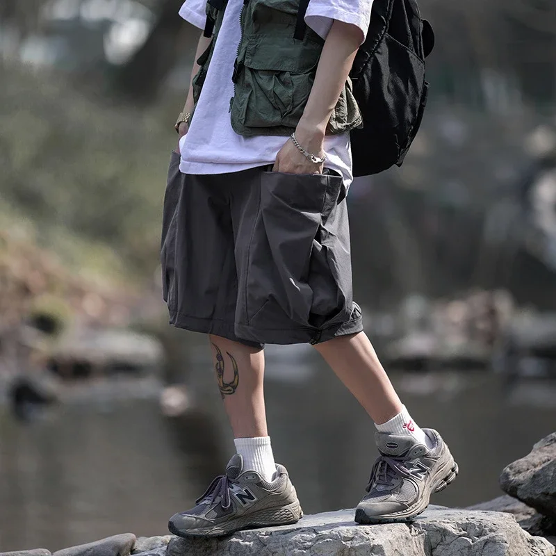 Navy Men's Vintage Cargo Shorts