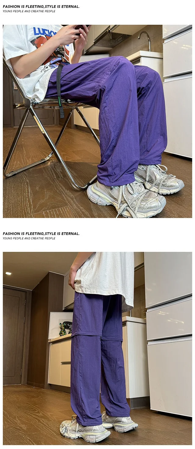 Couple Outdoor Hiking Quick-dry Cargo Pants Detail