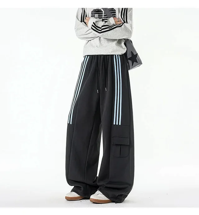 Men's Spring/Fall 190 Tall Loose Straight Sweatpants Detail