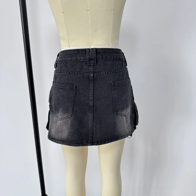 Spicy Girl Denim Skirt Detail