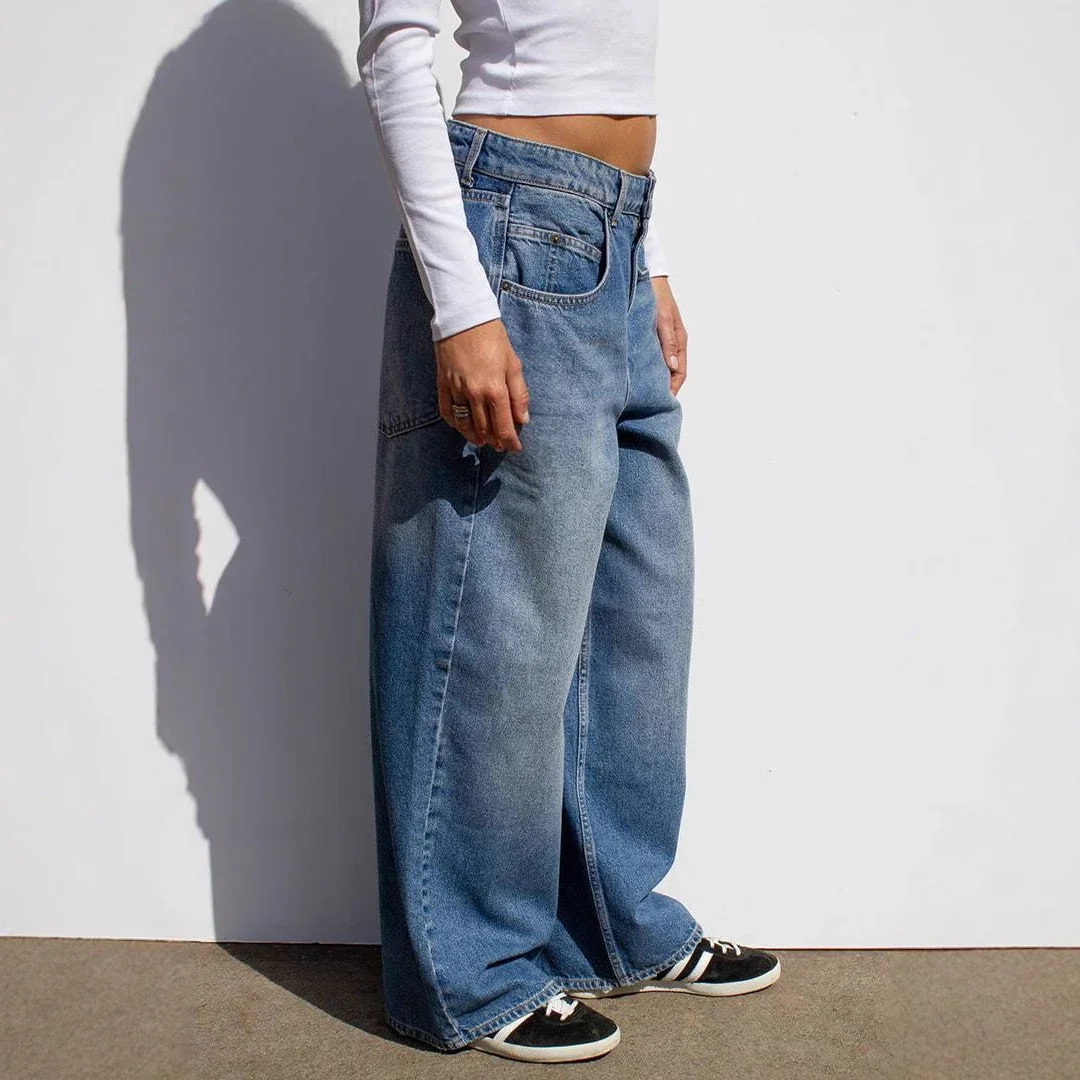 European American New Straight Jeans for Women