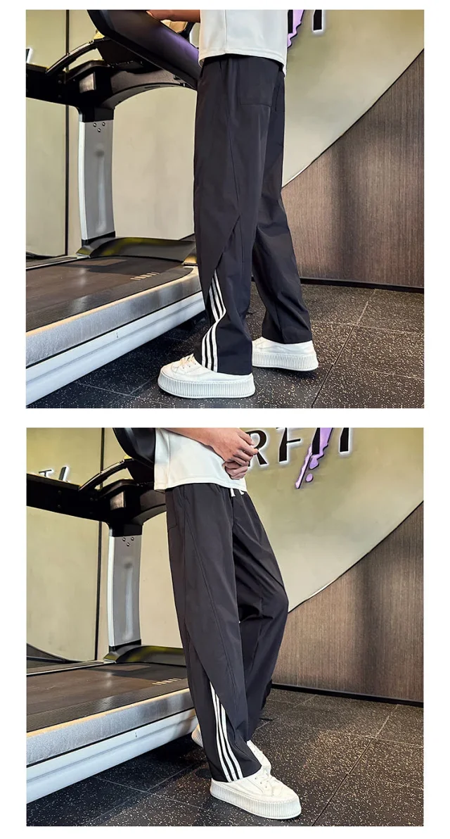 Men's Summer New Quick-dry Straight Pants Detail