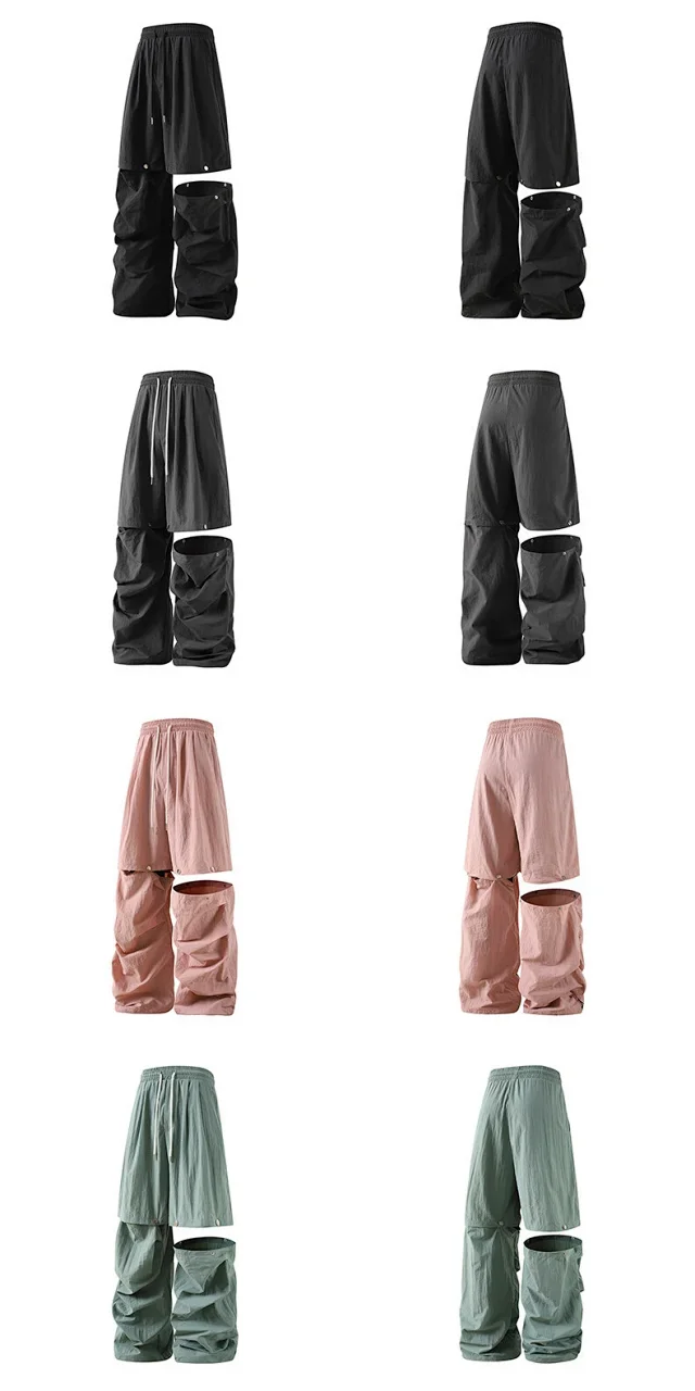 Men's Summer Detachable Cargo Shorts Detail