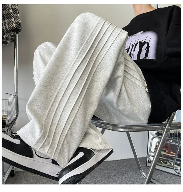 Oversize Men's Winter Sweatpants Detail