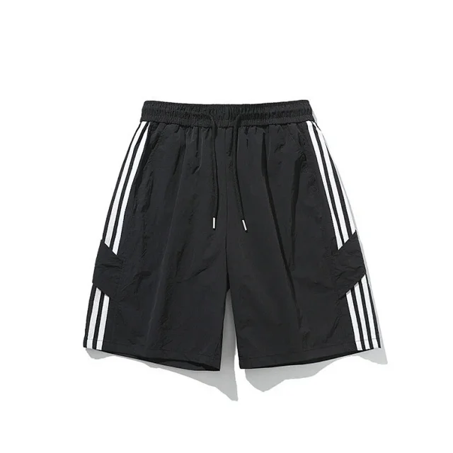 Men's Summer Laser-Punched Beach Shorts Detail