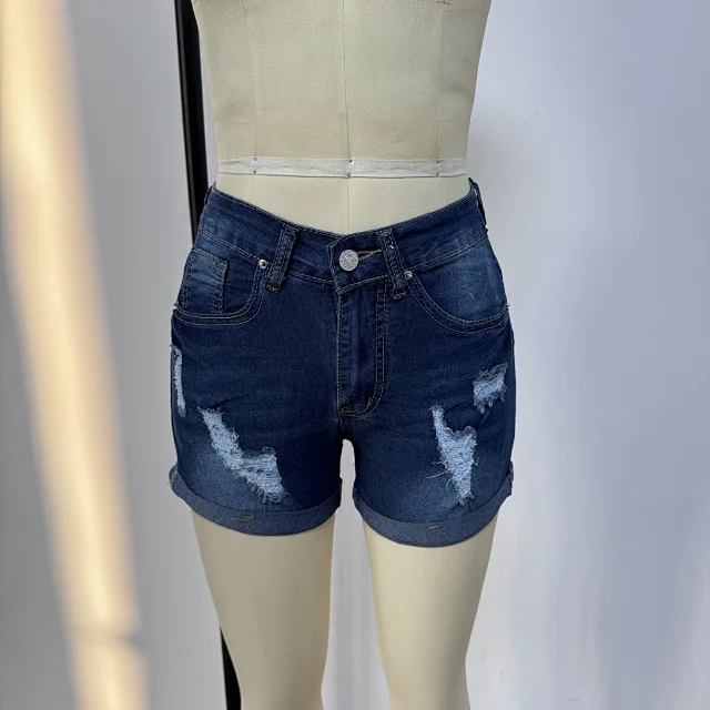 Women's Denim Shorts Summer New Style Detail