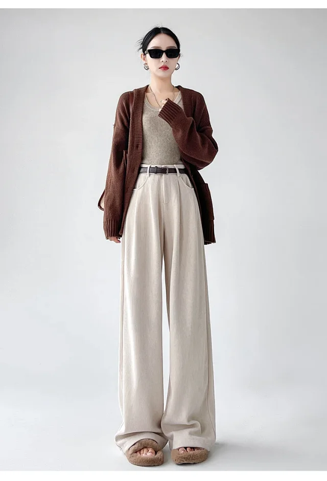 Maillard Wide - leg Pants for Women Detail