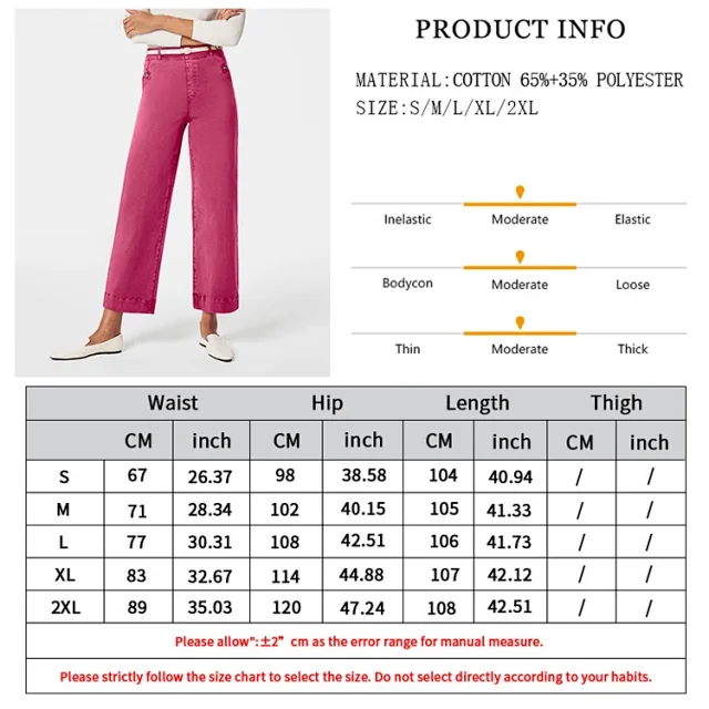 Overseas Sourcing Loose Straight Wide-Leg Jeans Detail