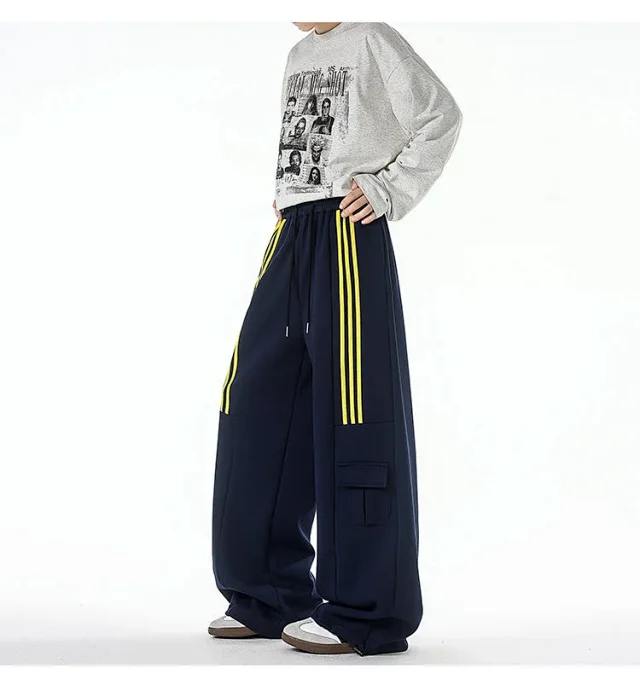 Men's Spring/Fall 190 Tall Loose Straight Sweatpants Detail