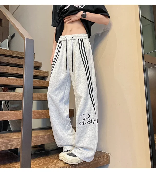 2025 Men's Oversize Wide-Leg Pants Detail
