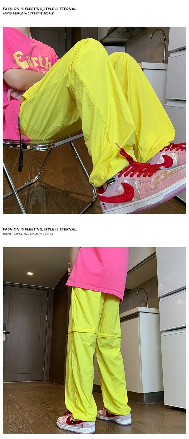 Couple Outdoor Hiking Quick-dry Cargo Pants Detail