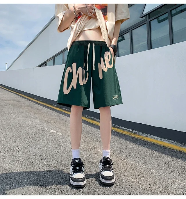 2025 Summer Men's Ice Silk Shorts Detail