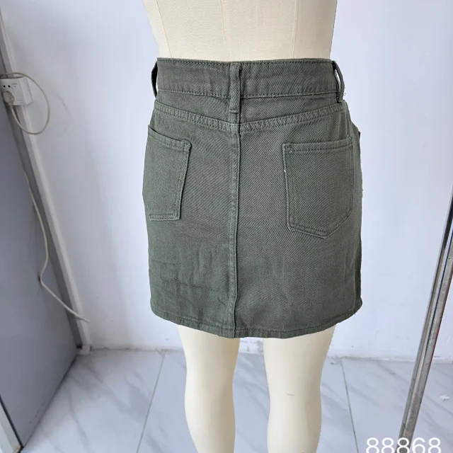 Ins Street Low - Rise Pencil Skirt for Women Detail