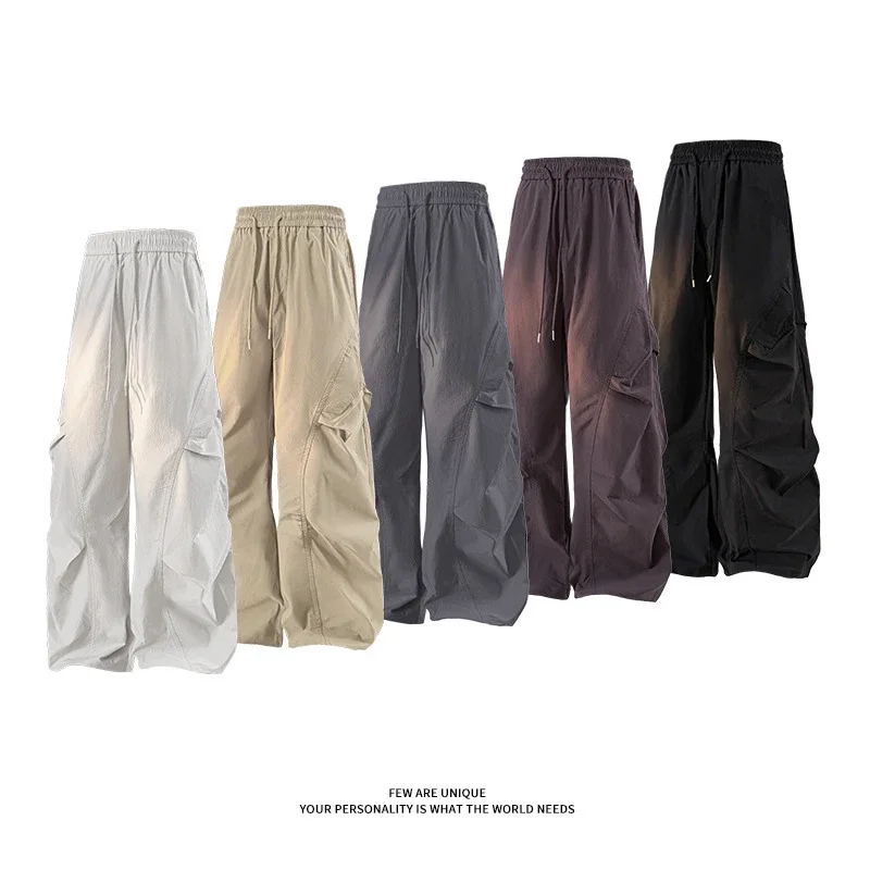 Men's Outdoor Windproof Parachute Pants