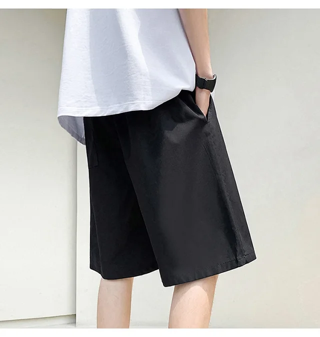 Men's 2025 Summer New Casual Denim Shorts Detail