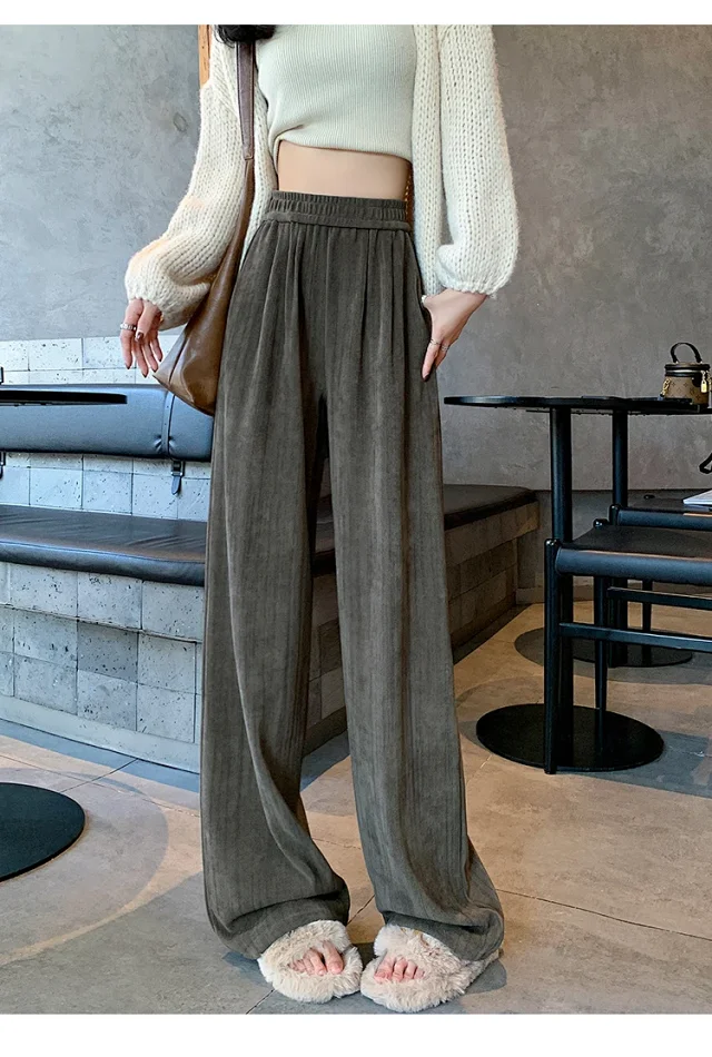 Autumn Winter Women's Loose Pants Detail
