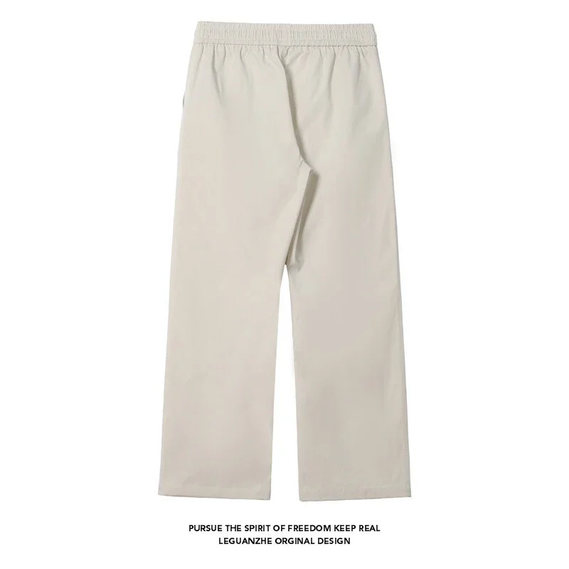 Men's Oversize Wide-leg Fleece Pants