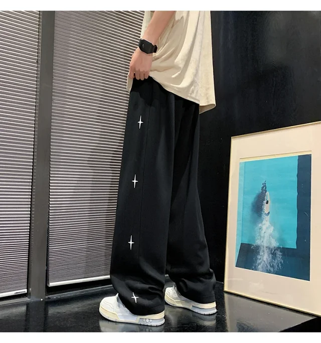 Men's Oversize Sweatpants - Autumn/Winter New Detail