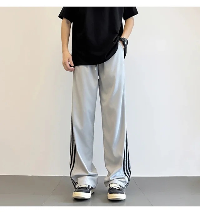 Men's 2025 Summer Straight Casual Pants Detail