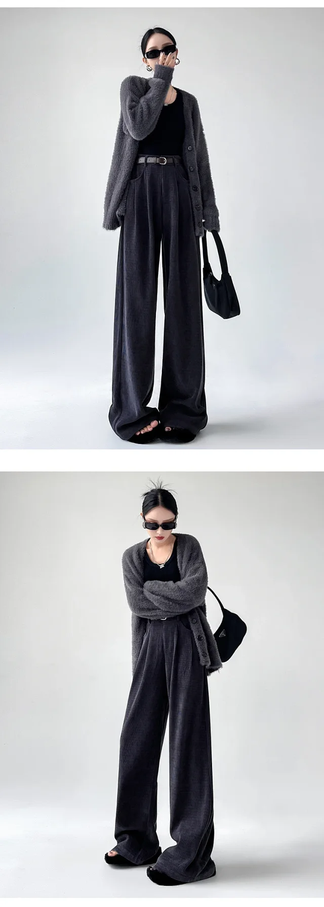 Maillard Wide - leg Pants for Women Detail