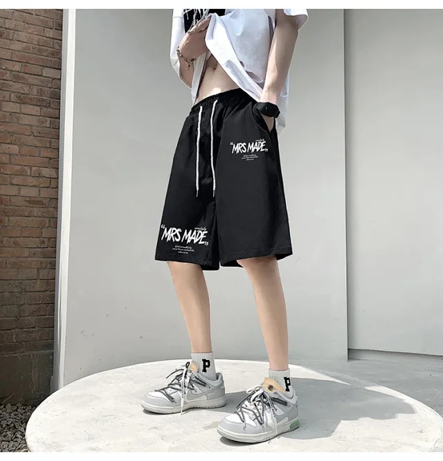Men's Summer 2025 Oversize Straight Shorts Detail
