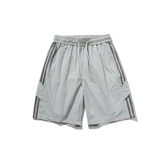 Men's Summer Laser-Punched Beach Shorts Detail